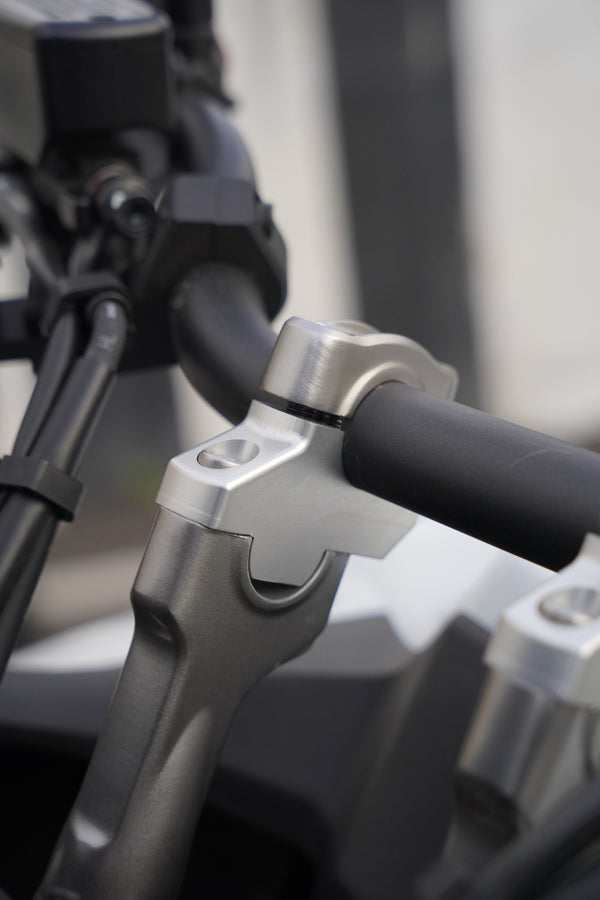 Machina Pull back handle bar risers for Honda Transalp XL 750