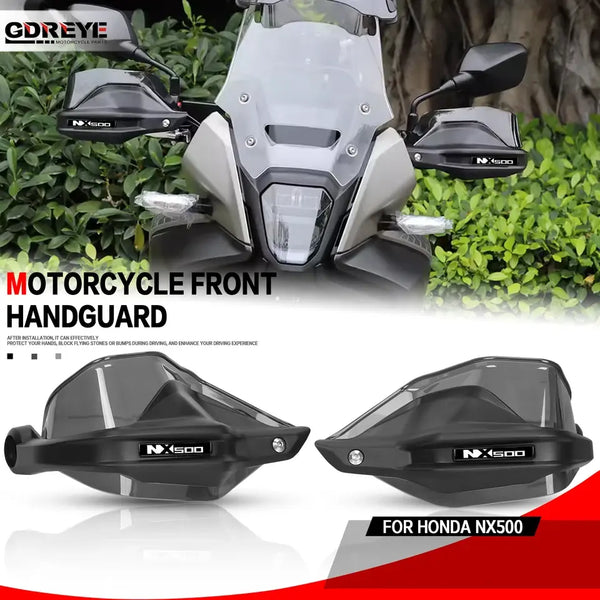 MACHINA Handlebar Hand Guards with Windshield Protection for Honda NX500 / NX400 (2023–2026)