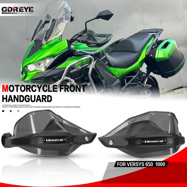 Machina handguards with wind deflectors for Kawasaki Versys 650 / 1000