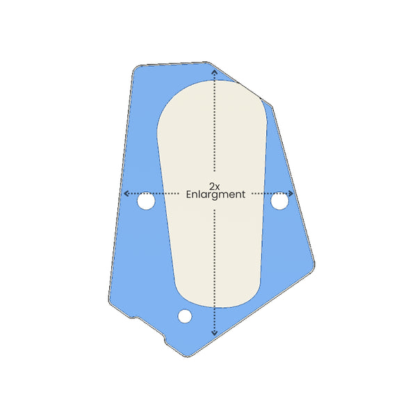 Machina Side stand extender for R1200/1250 GS ADV HP Low Suspension