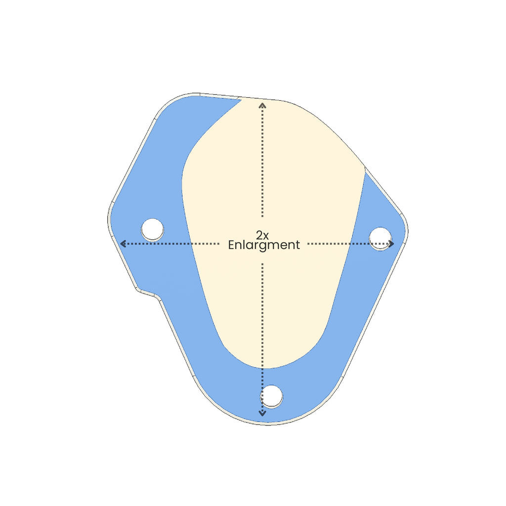 Machina Side stand extender for Triumph Scrambler 1200 (2019-20) / Tiger 1200