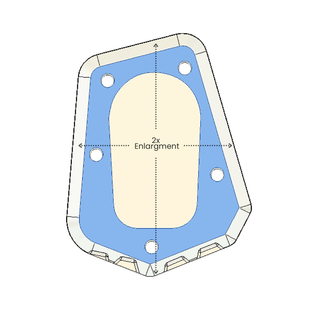 Machina Side stand extender for BMW F 850GSA/ F900GSA/ F850GS