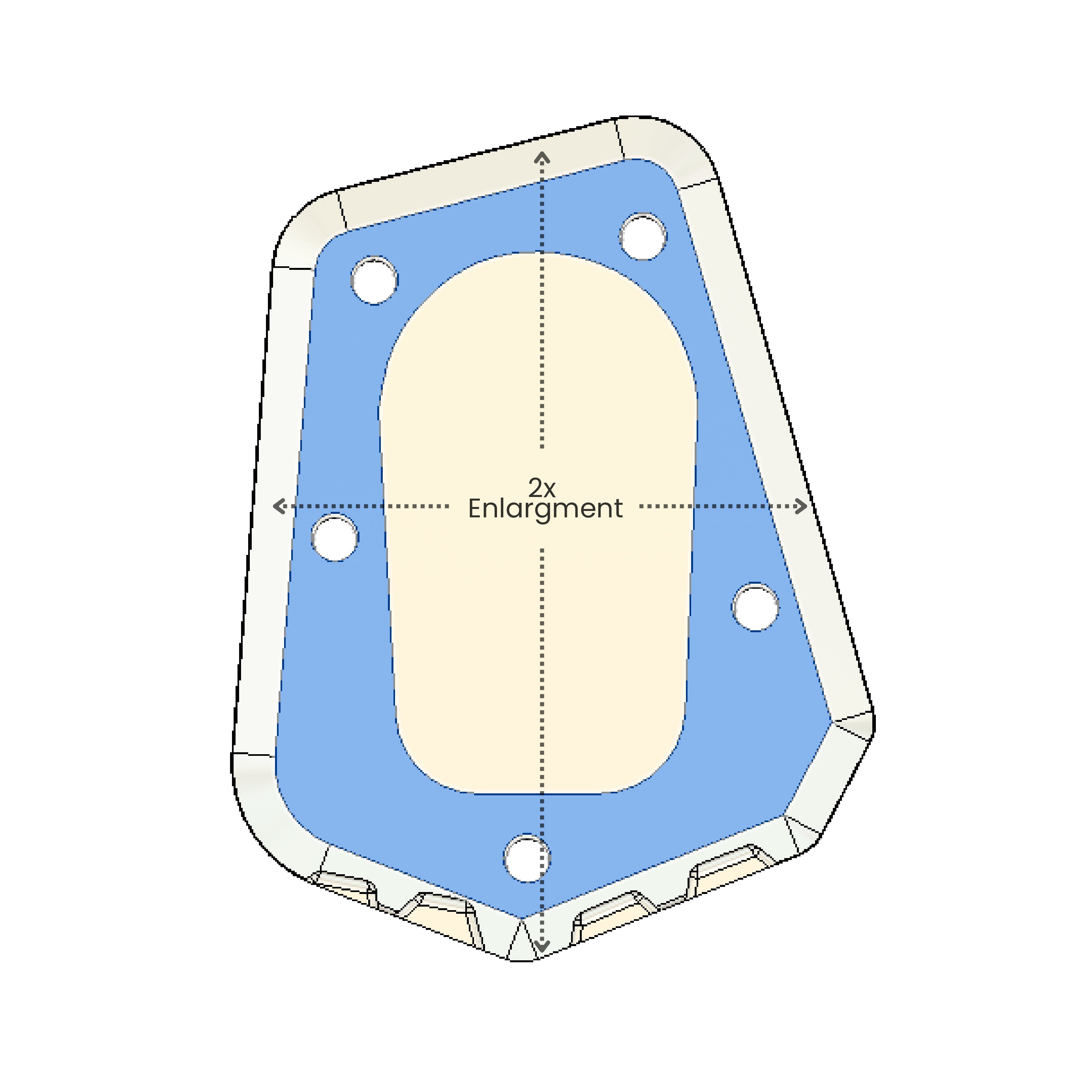 Machina Side stand extender for BMW F 850GSA/ F900GSA/ F850GS