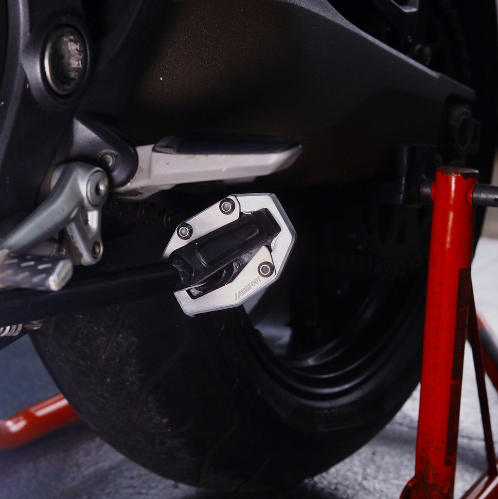 Machina Side stand extender for Ducati Scrambler / Monster / MultiStrada / Desert / Icon 800
