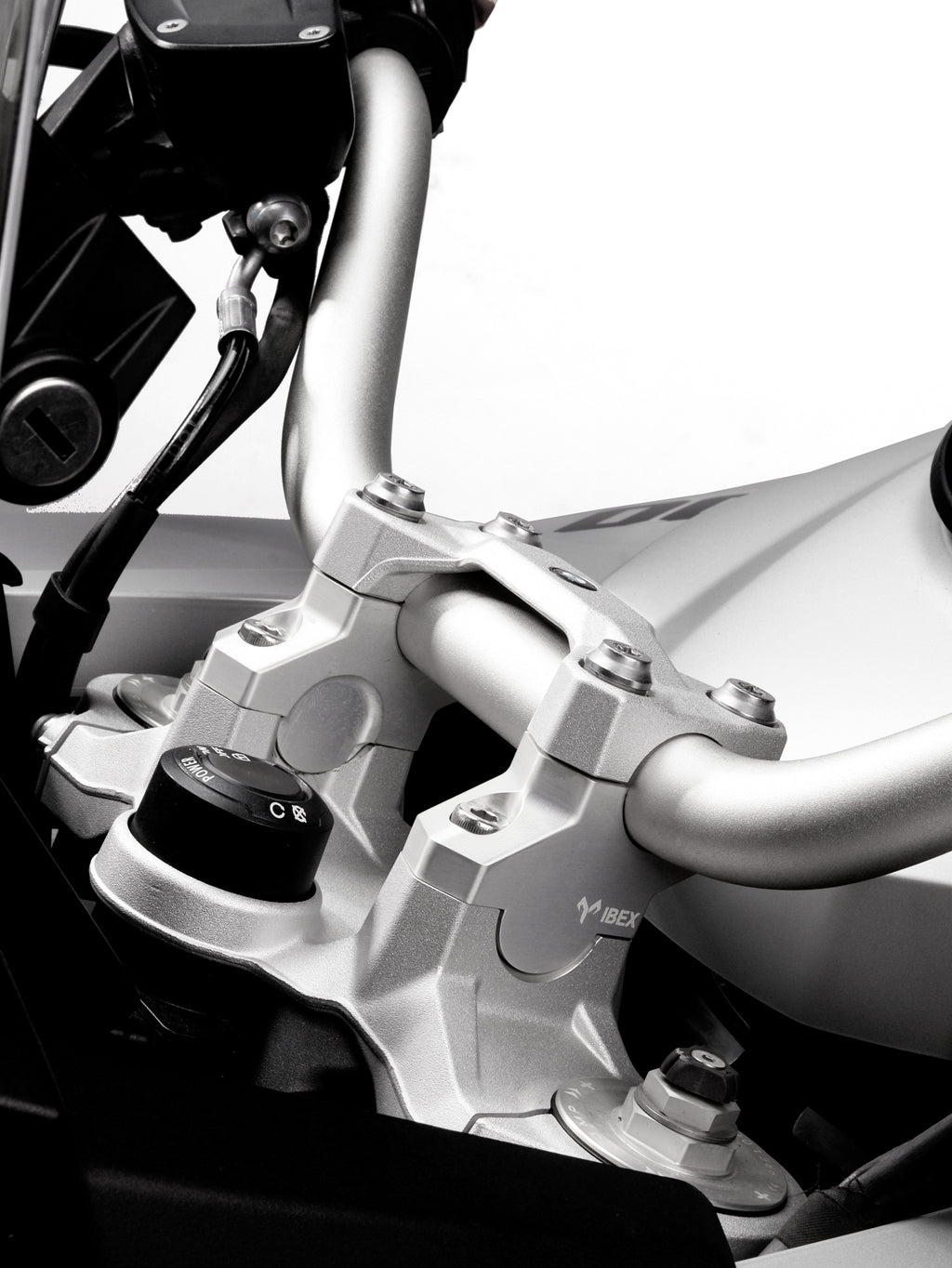 Machina Pull back handle bar risers for BMW F 850GS/ F850GSA/ F900GS/ F900GSA