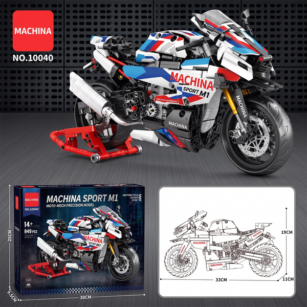 MACHINA Motorcycle Building Block sports 01 series - Kit BMW M1000 RR