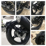 MACHINA Rear Fender Mudguard & Tail Tidy License Plate Holder for BMW G310GS / G310R 2017-2024