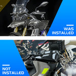 MACHINA Aluminium Handguards with Wind Deflectors for Voge DS900X (2024–2025)