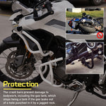MACHINA Lower Crash Bar Triumph Tiger 900 2020-2023 White