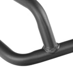Left and right crash bar pair with mounting hardware