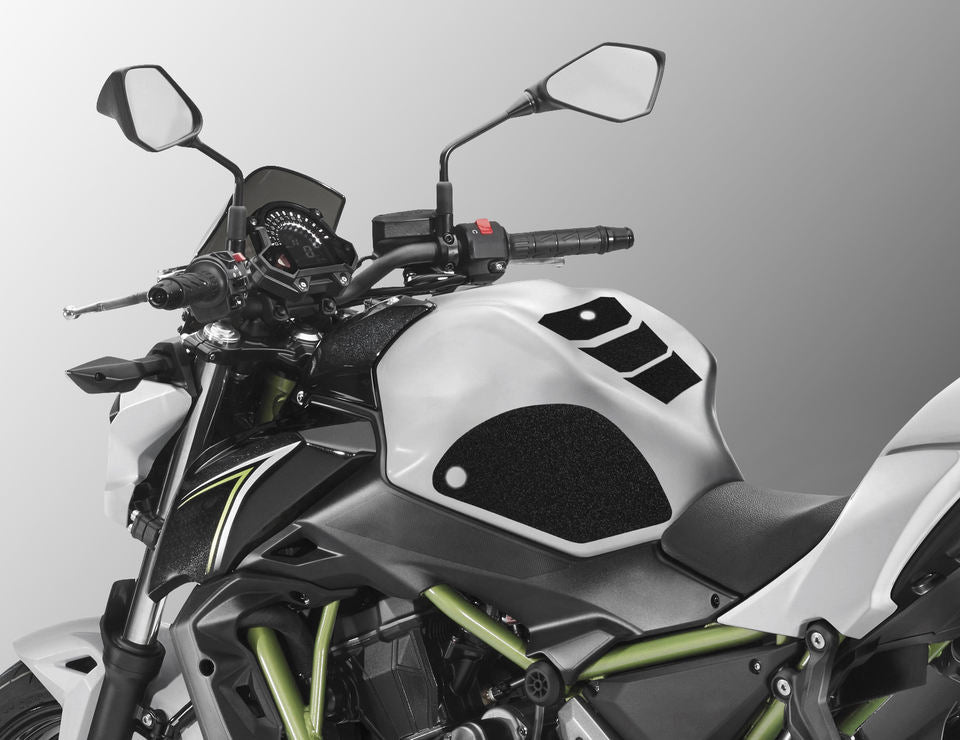 MACHINA Anti-Slip Tank Grip Pads for Kawasaki Z650 / Ninja 650 2017–2024