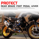 MACHINA CNC Adjustable Rear Brake Foot Pedal Lever for BMW R1250GS Adventure 2019-2021