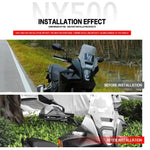 MACHINA Handlebar Hand Guards with Windshield Protection for Honda NX500 / NX400 (2023–2026)