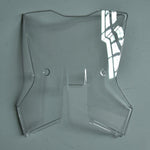 MACHINA Wind Deflector for KTM 790 Adventure 2019-2022 – Clear tint, front view