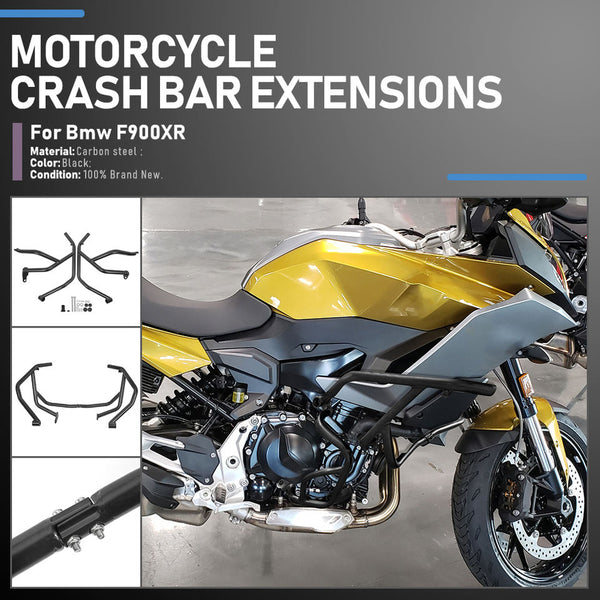 MACHINA Upper Crash Bar Engine Guard Frame Protector for BMW F900R / F900XR 2020-2021