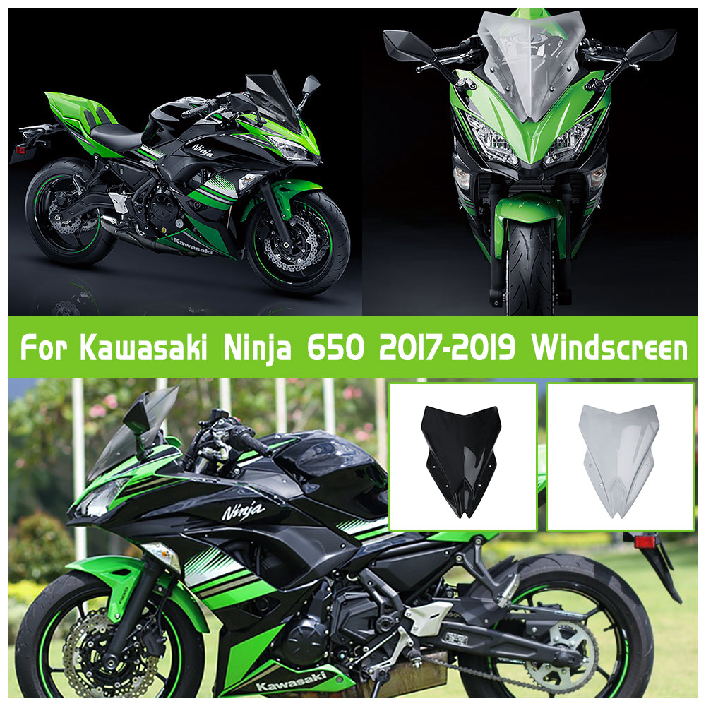 Windshield Kawasaki Ninja 650 EX650 ER6F 2017-2019