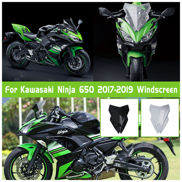 Windshield Kawasaki Ninja 650 EX650 ER6F 2017-2019