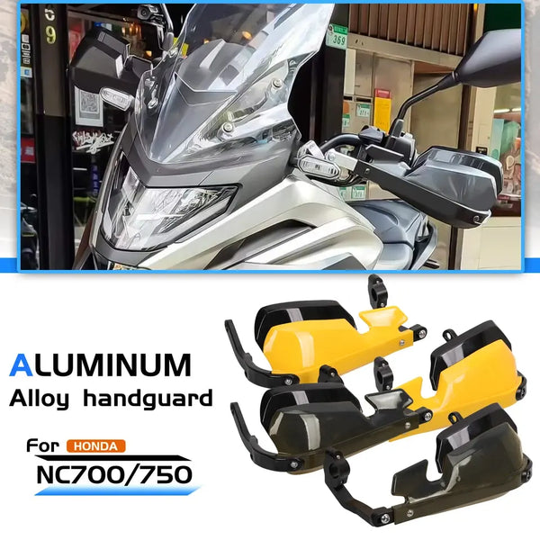 MACHINA Handguards with Wind Deflectors for Honda NC750X / NC700X