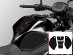 MACHINA Anti-Slip Tank Grip Pads for Kawasaki Z650 / Ninja 650 2017–2024