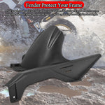 Rear mudguard splash guard – full-length fender protects frame from road grit