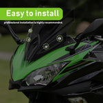 Ninja 650 windshield side view
