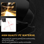 Windshield dimensions 306mm x 302mm x 95mm – high quality PC material