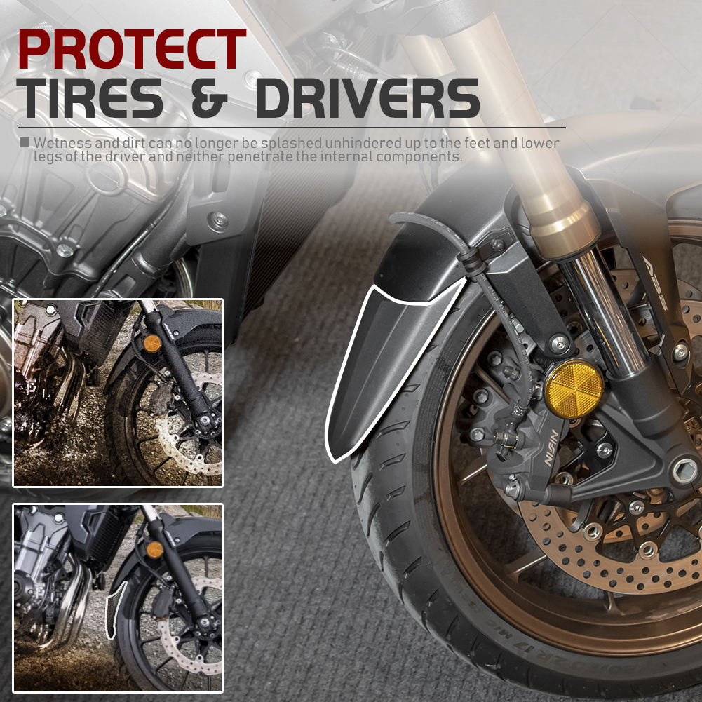 Machina Front fender extender for Honda CB650R / CBR650R 2019-2023