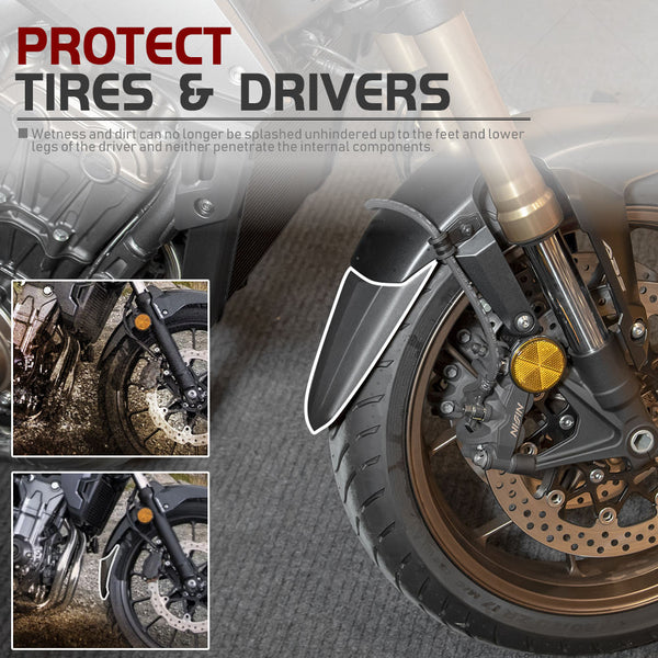 Machina Front fender extender for Honda CB650R / CBR650R 2019-2023