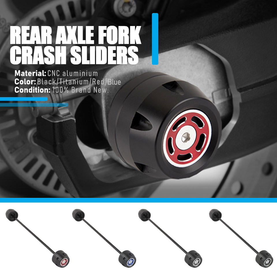 MACHINA Rear Axle Fork Crash Sliders for BMW F900R / F900XR 2019-2021