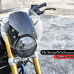 MACHINA Windshield Windscreen for BMW R NineT / R Nine T / R9T 2014-2021