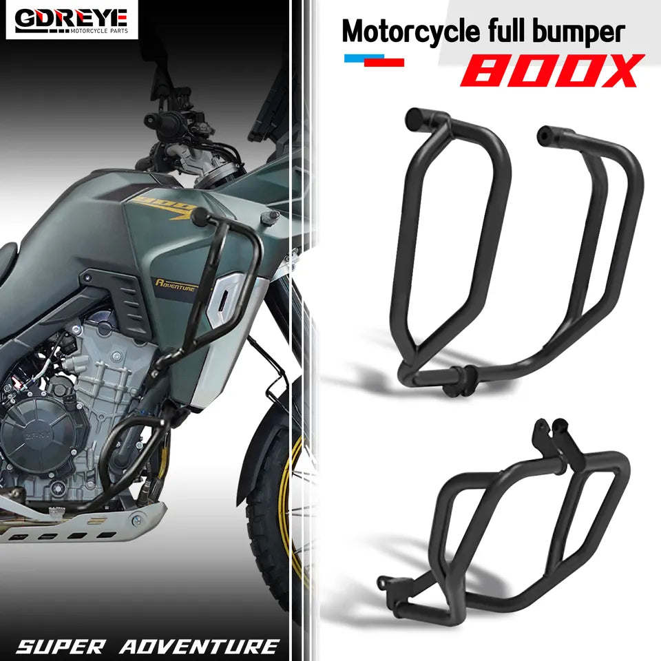 MACHINA Upper & Lower Crash Bars Engine Guard for Kove 800X (2023–2025)