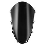 MACHINA Taller Windshield for Ducati Panigale V4/V4S 2025+ – Smoke tint, front view on white background