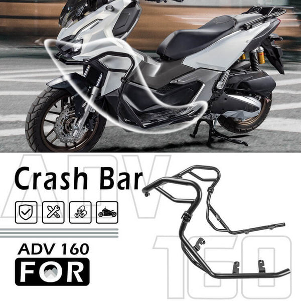 MACHINA Upper & Lower Engine Crash Bar for Honda ADV160 (2023–2024)