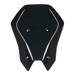 MACHINA 20mm Taller Windshield for Kawasaki Z900 2025+ – Smoke tint, front view