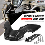 MACHINA Front Extension Beak Fender Cover for Honda NX500 / NX400 (2023–2026)