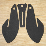 Full 3-piece tank pad set on wooden surface