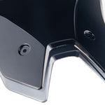MACHINA 20mm Taller Windshield for Kawasaki Z900 2025+ – bottom corner mounting detail, Smoke tint