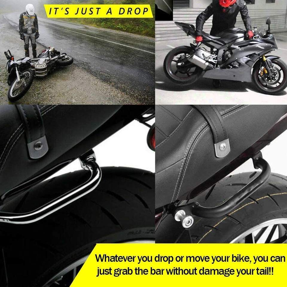 MACHINA Rear Pillion Passenger Grab Bar for Kawasaki Z900RS 2018-2024