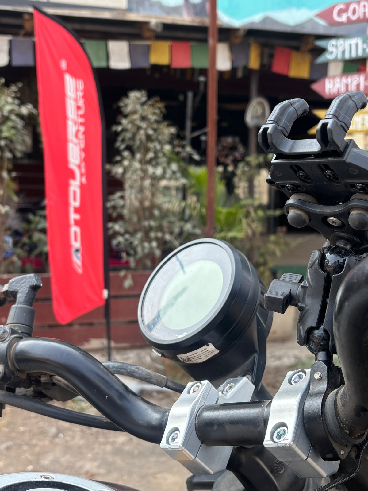 Tvs ronin handle bar risers