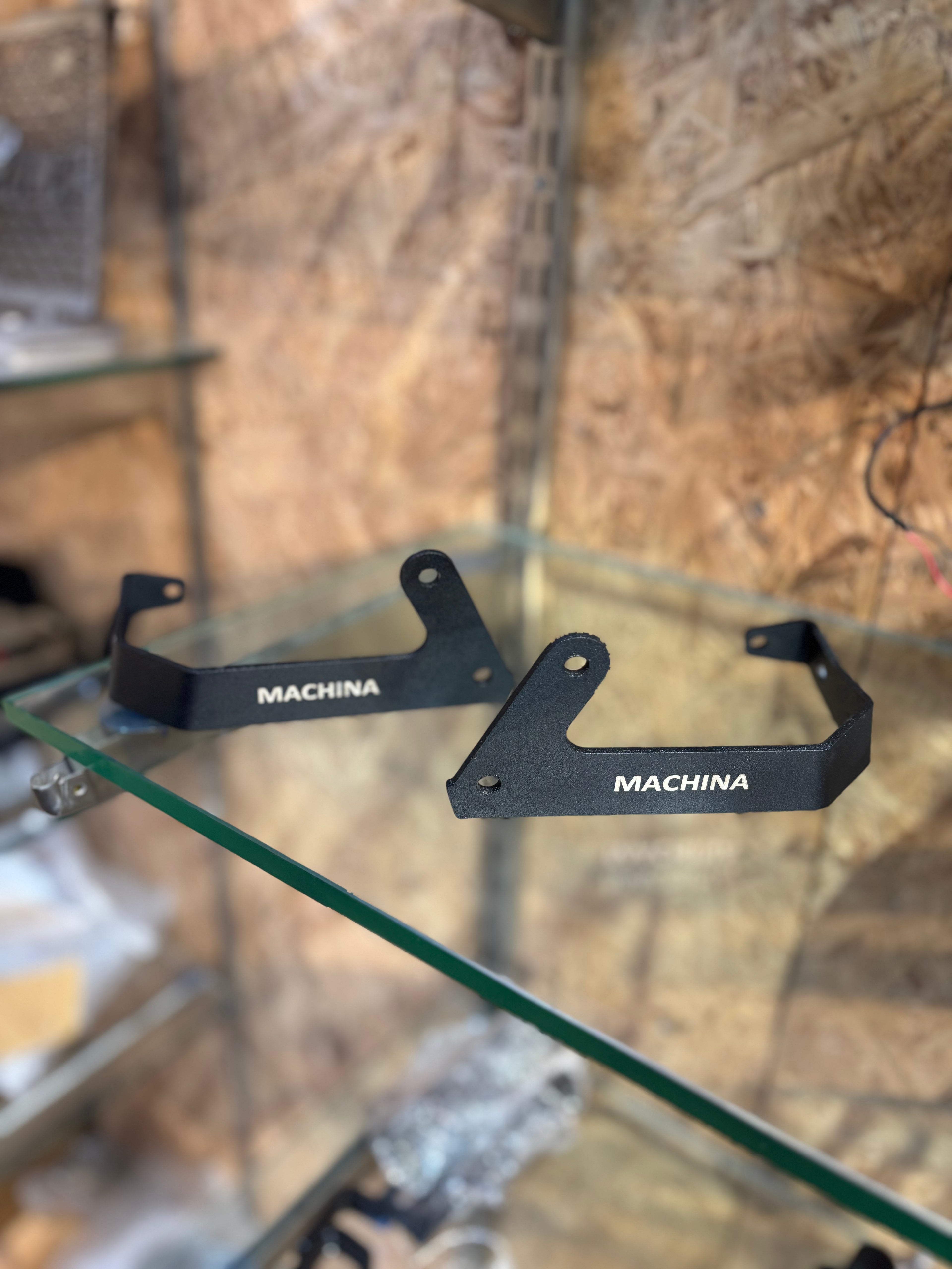 Machina driving light mount for BMW R 1300 GS