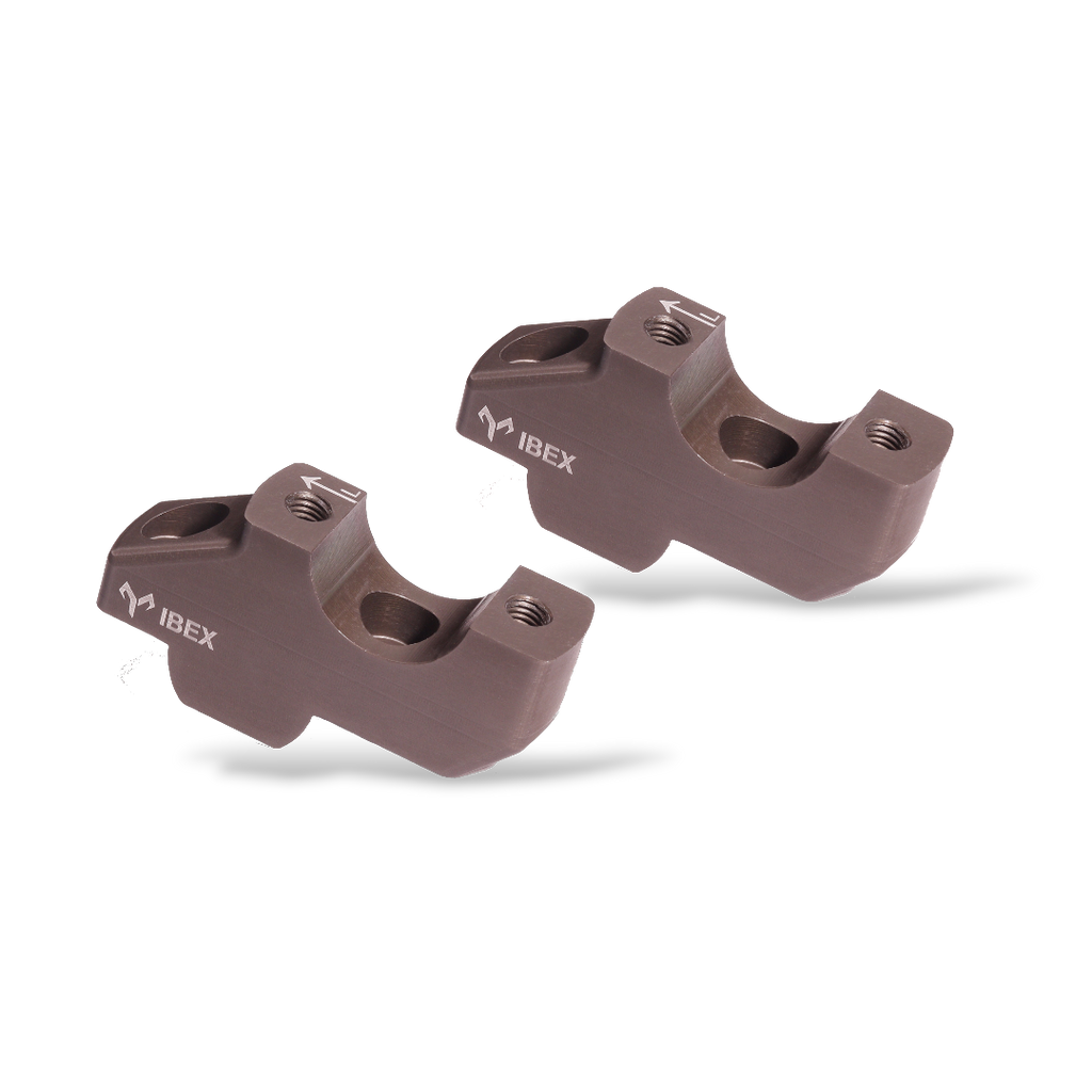 Machina Pull back handle bar risers for Honda Transalp XL 750