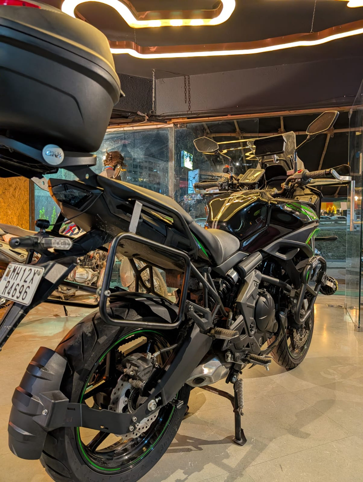 Machina Saddle stay for Kawasaki Versys 650