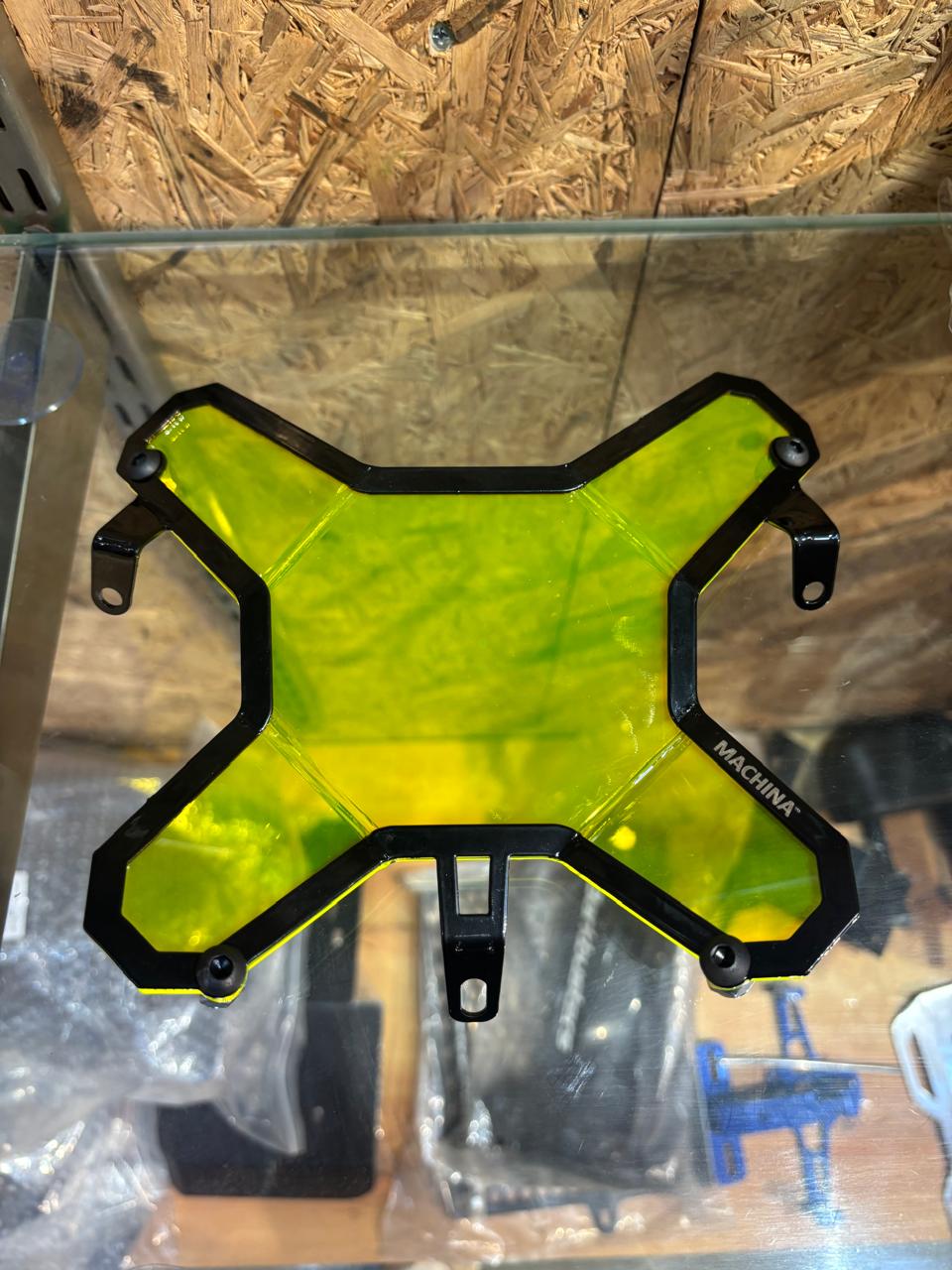 Machina Headlight cover with frame for BMW R 1300 GS/GSA