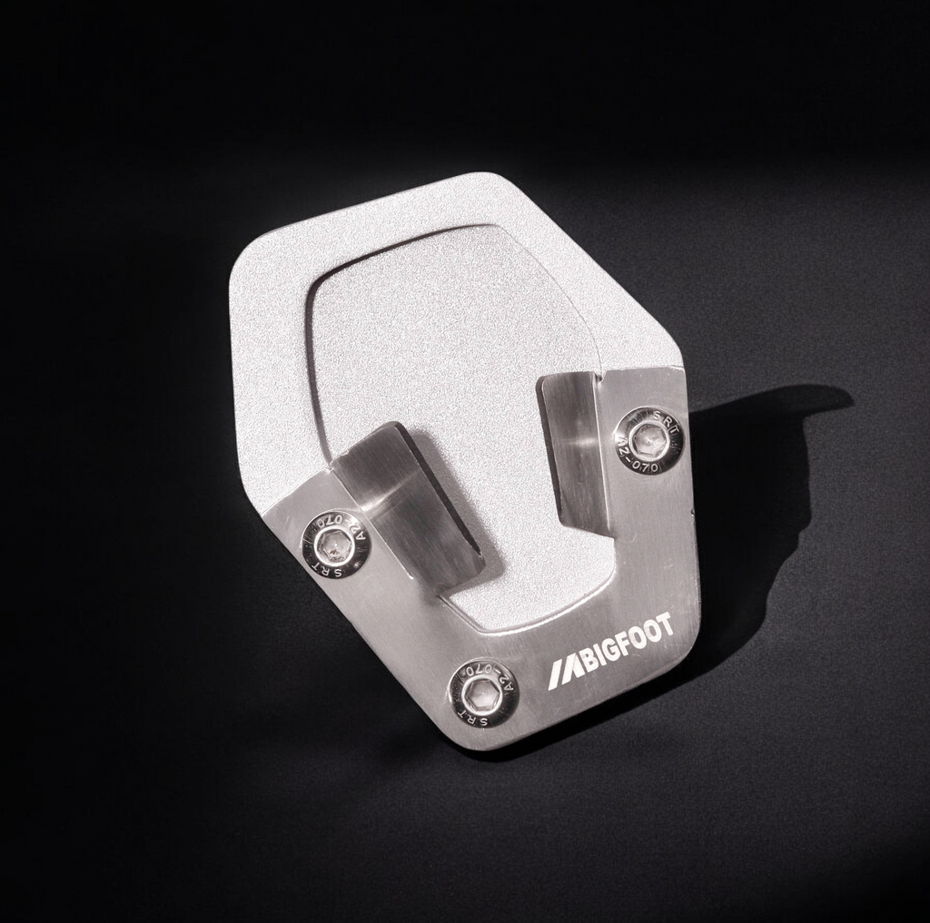 Machina Side stand extender for Yezdi Adventure / Scrambler