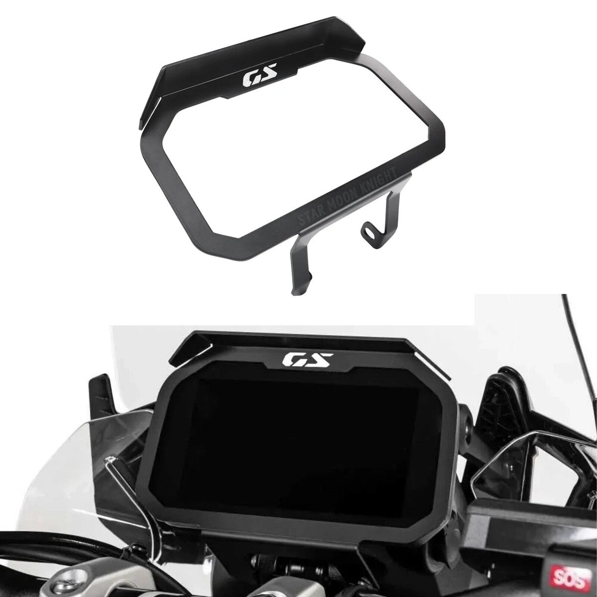 Machina Anti theft sun glare shield for BMW R 1300 GS / GSA
