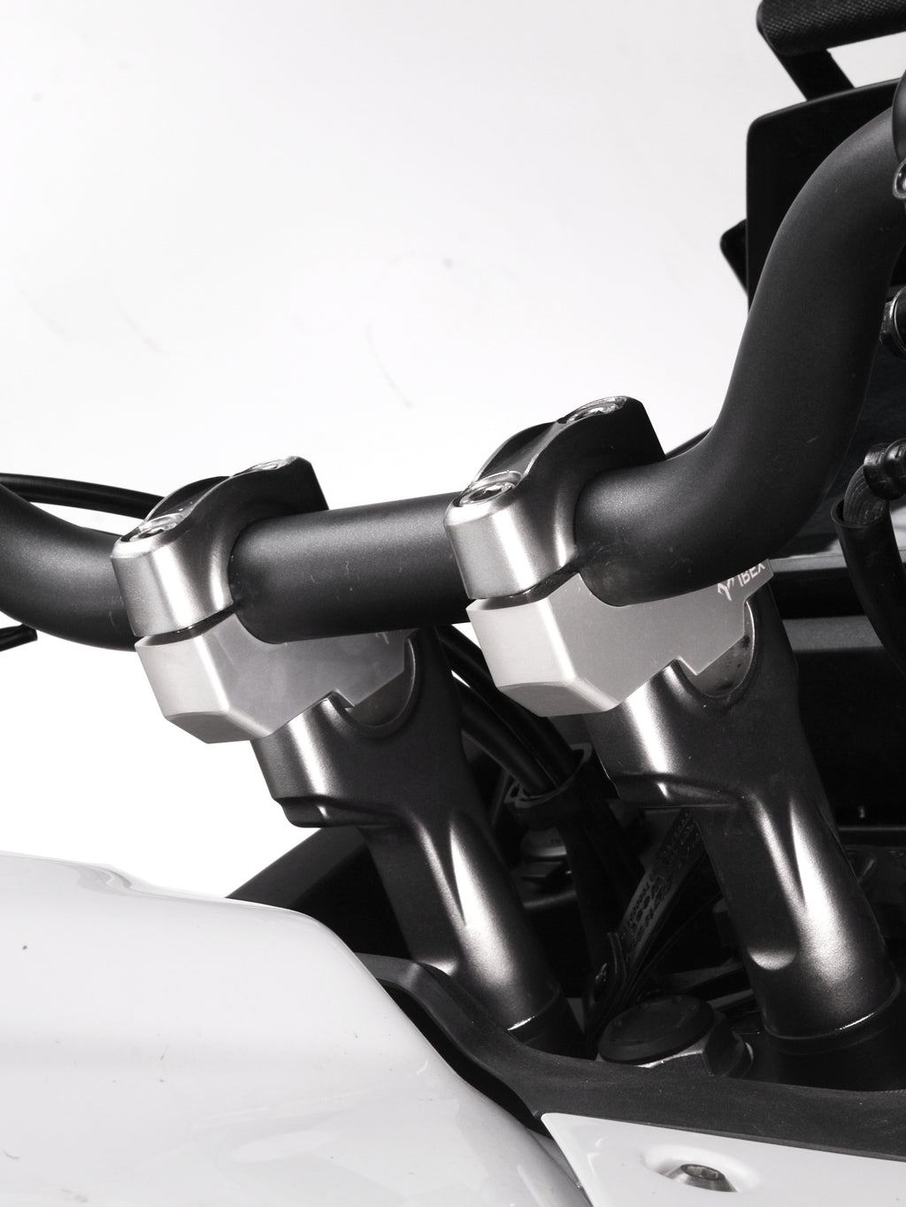 Machina Pull back handle bar risers for Honda Transalp XL 750